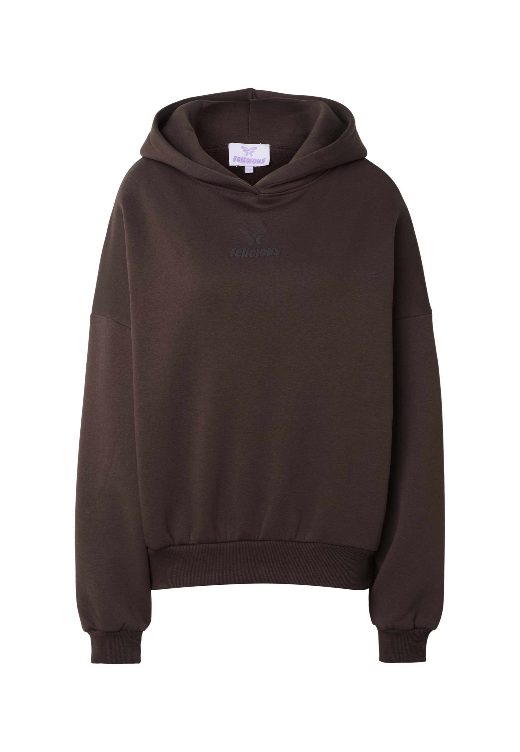 Felicious Sweatshirt in Braun: Vorderseite