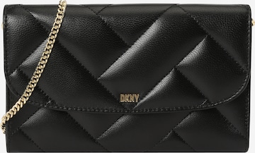 DKNY Clutch 'Sidney' in Black: front