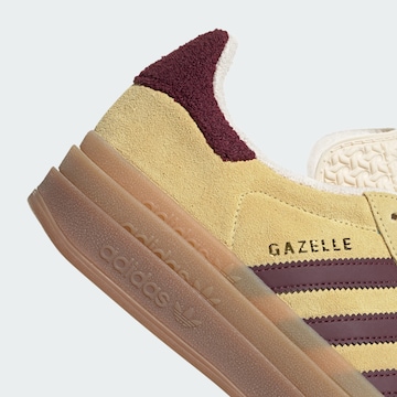 Baskets basses 'Gazelle' ADIDAS ORIGINALS en jaune