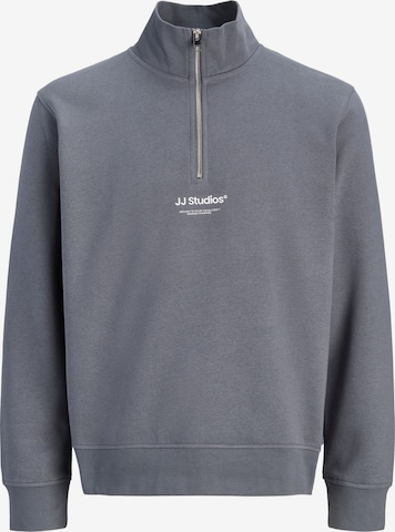 JACK & JONES Sweatshirt 'JJESoho' in Grey: front