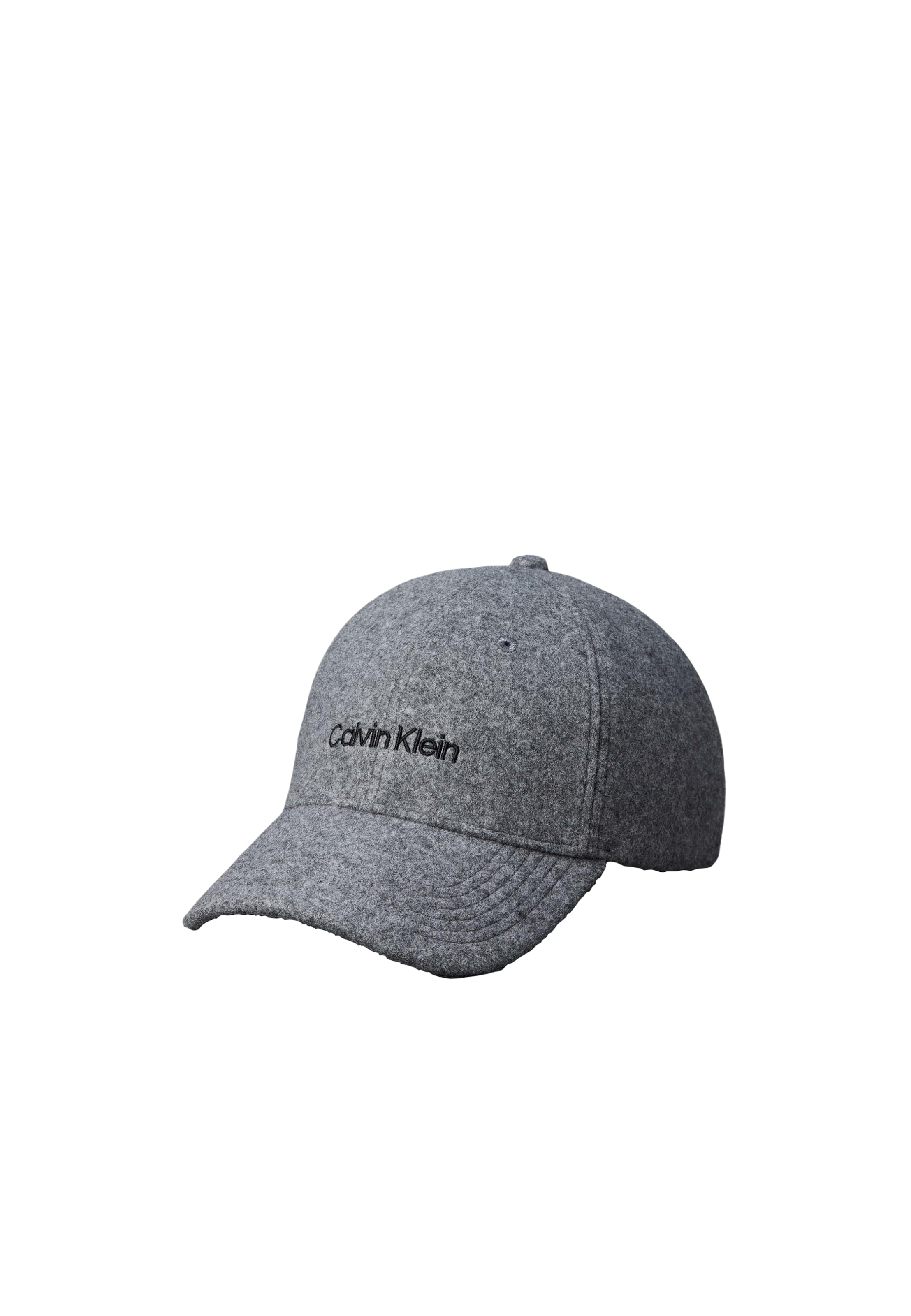Calvin Klein Regular Cap in Grau: Vorderseite