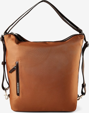MANDARINA DUCK Schultertasche in Braun: Vorderseite
