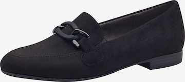 JANA Classic Flats in Black: front