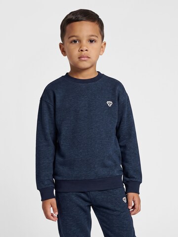 Hummel Sweatshirt in Blauw: voorkant