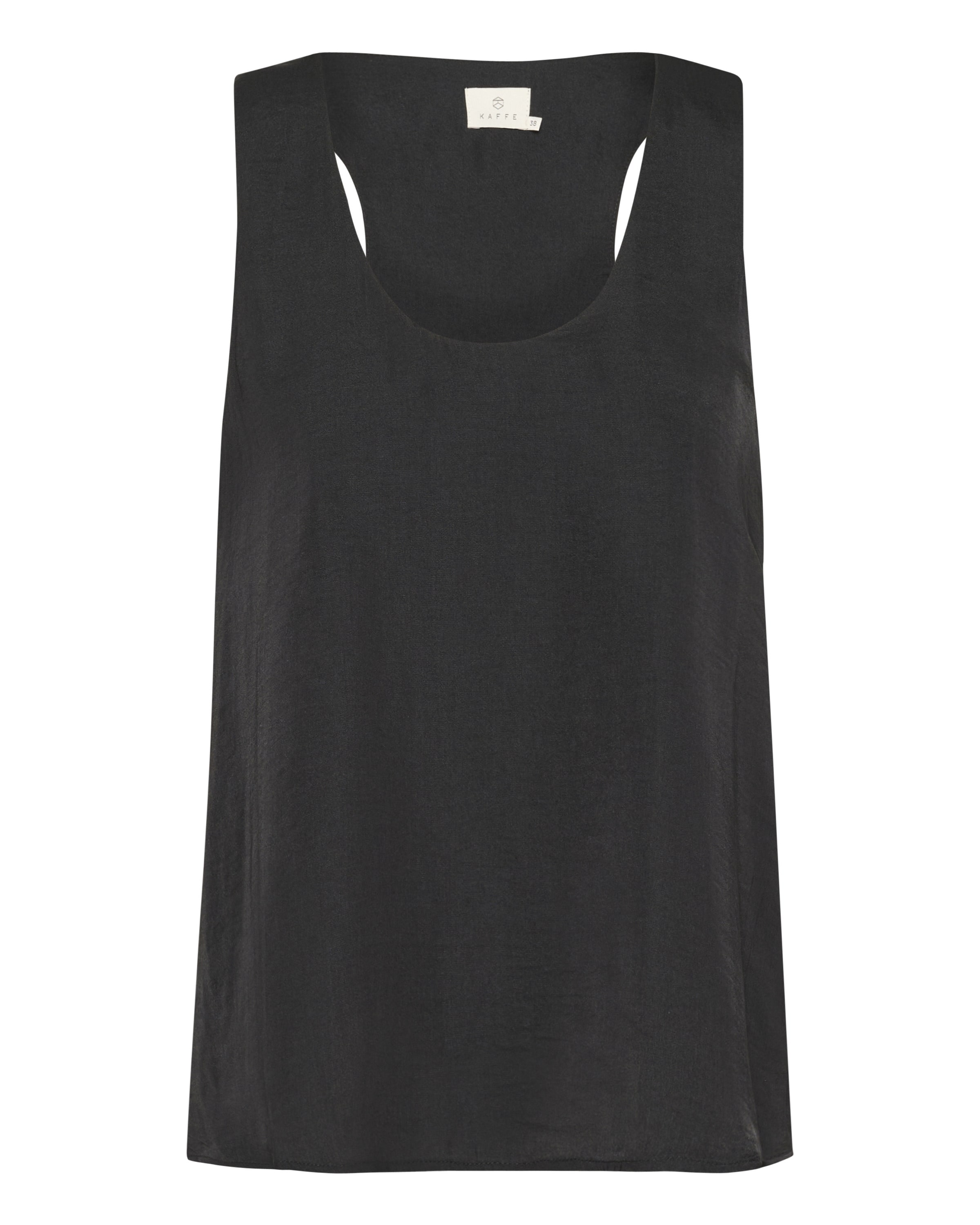 Kaffe Top 'Allie' in Schwarz: Vorderseite