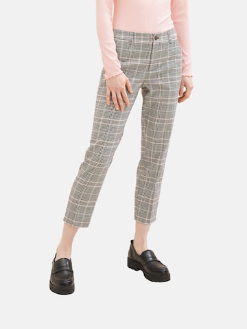 Slimfit Pantaloni chino di TOM TAILOR DENIM in grigio