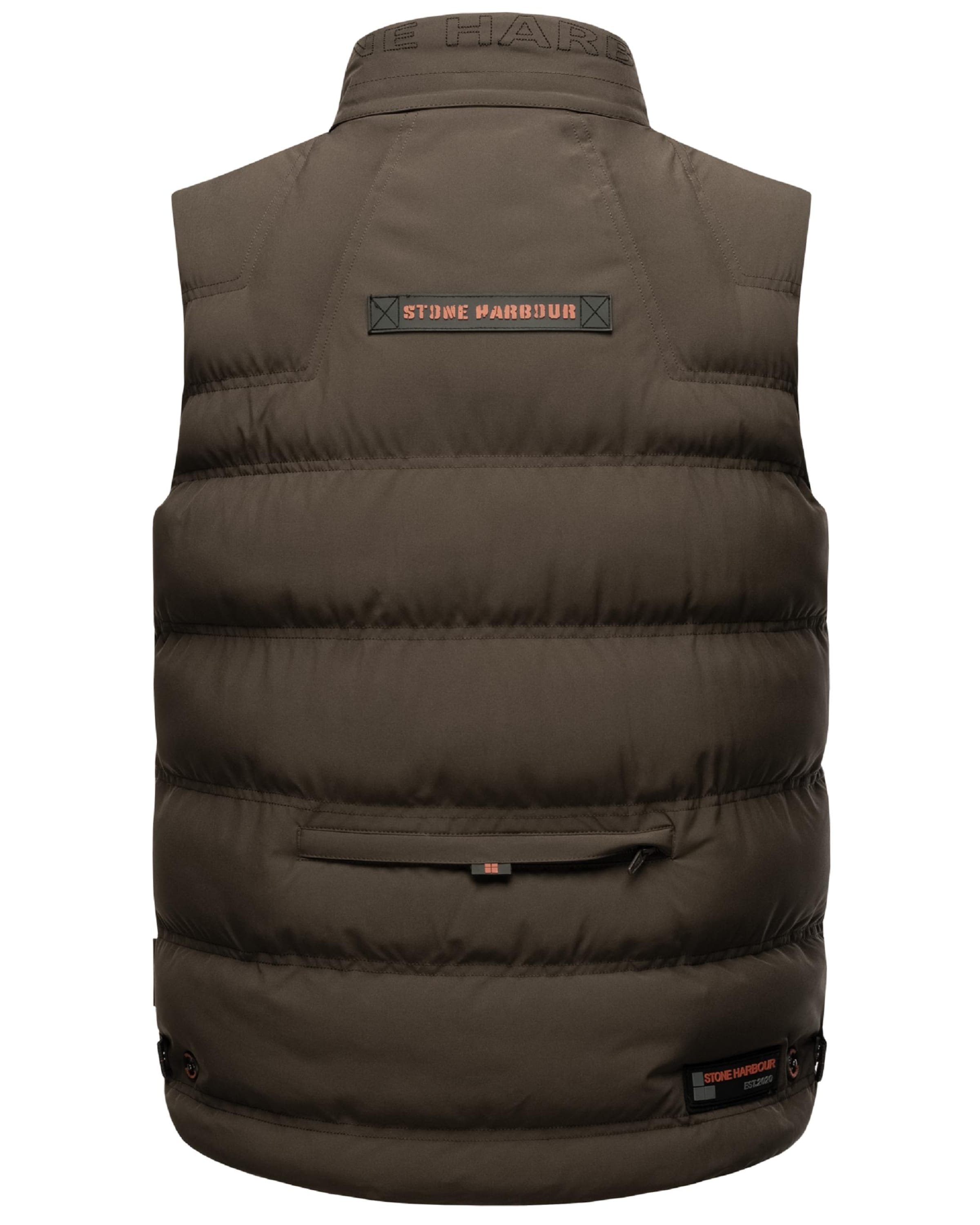 Gilet 'Egoor' STONE HARBOUR en marron