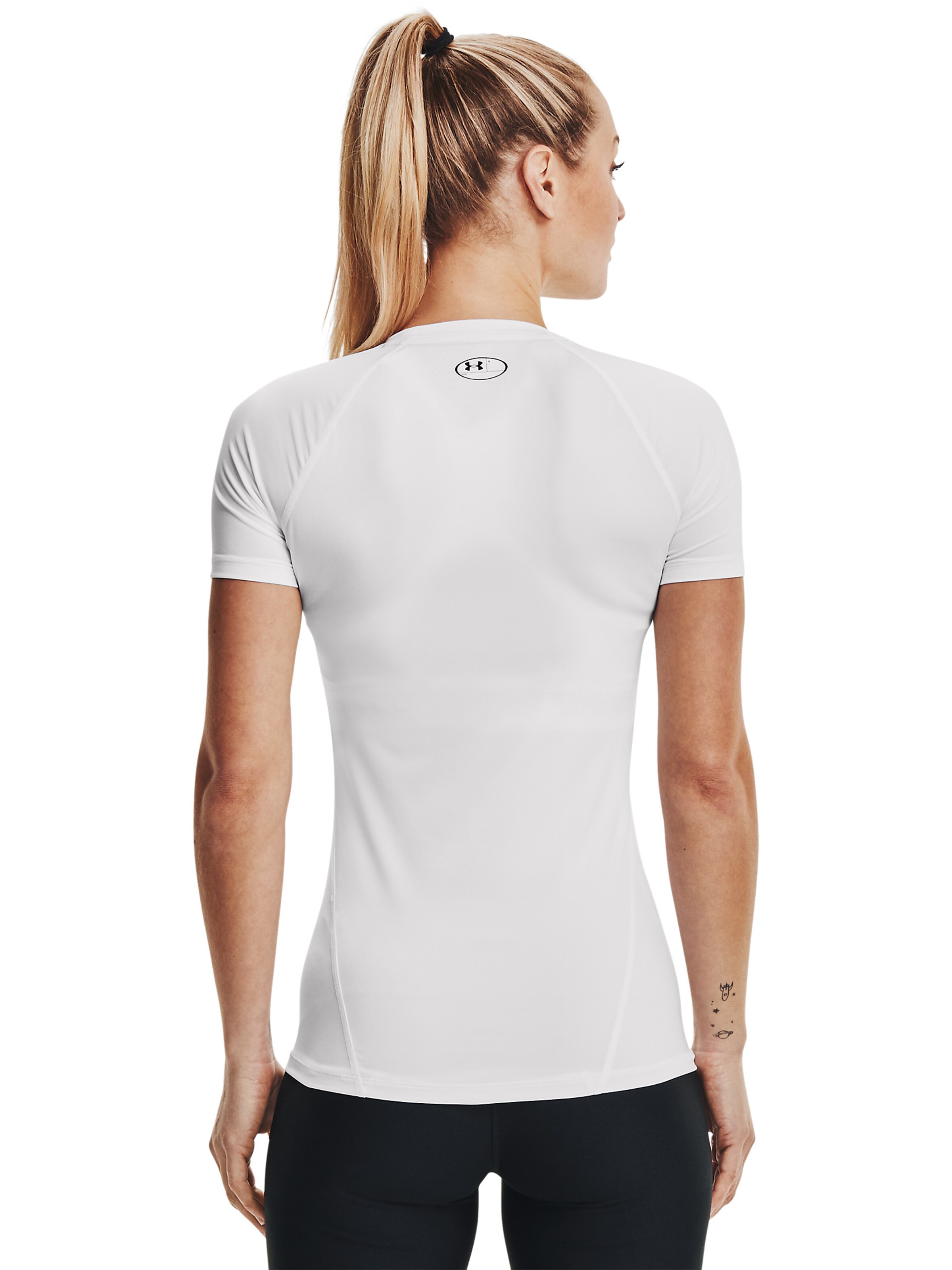 UNDER ARMOUR Performance shirt 'Authentics Comp' in White