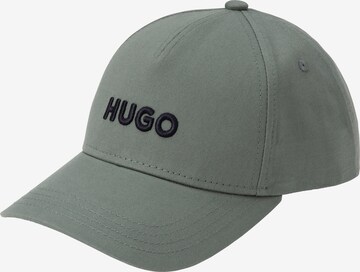 HUGO Cap in Green: front