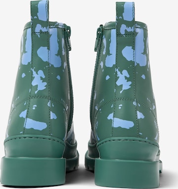 CAMPER Lace-Up Ankle Boots 'Brutus' in Green