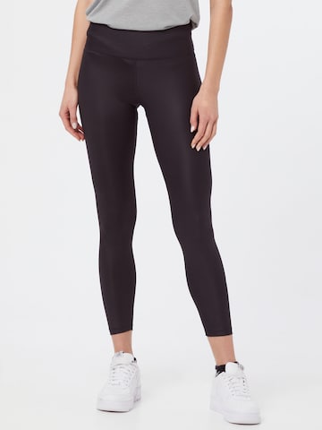 NIKE Skinny Sporthose 'One' in Schwarz: predná strana