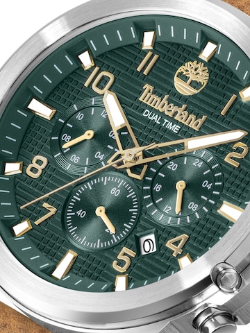 TIMBERLAND Analoguhr 'Duo-time watch Fast Strike'‌ in Braun