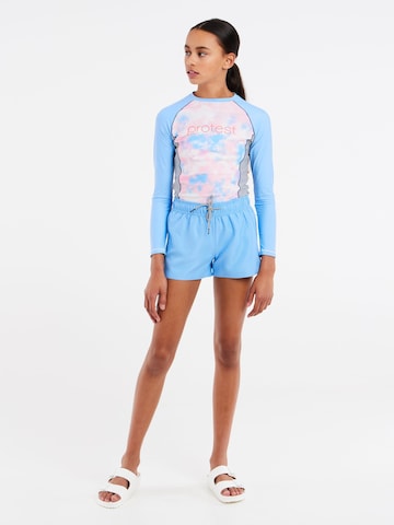 PROTEST Athletic Swimwear 'PRTEVI JR' in Blue