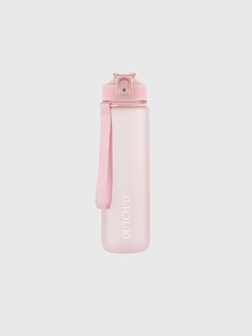 Dutch'D Trinkflasche 'Tritan' in Pink: Vorderseite