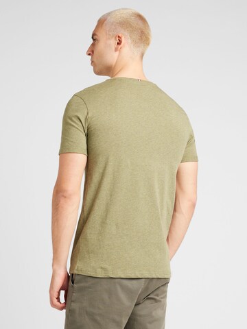 Les Deux T-shirt 'Nørregaard' i grön