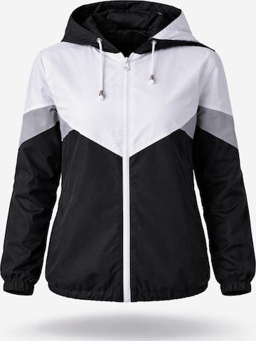 Worldclassca Athletic Jacket in Black: front