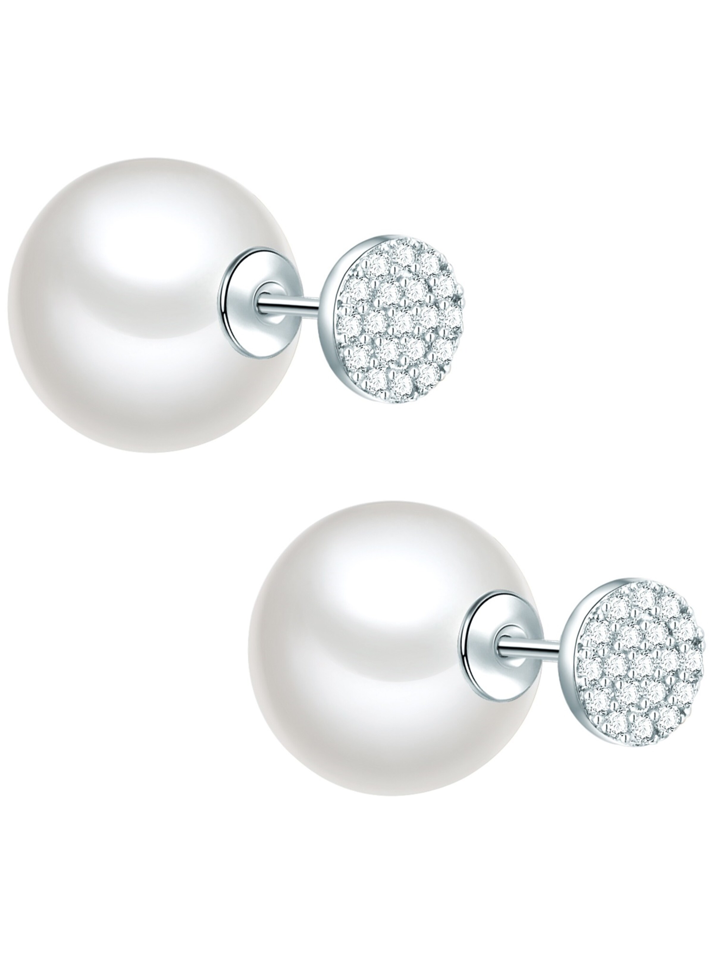 Lulu & Jane Earrings in White