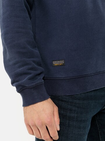 CAMEL ACTIVE Sweatshirt in Blau