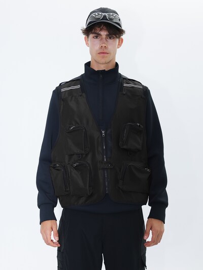 Youthup Sports Vest in Black, Item view