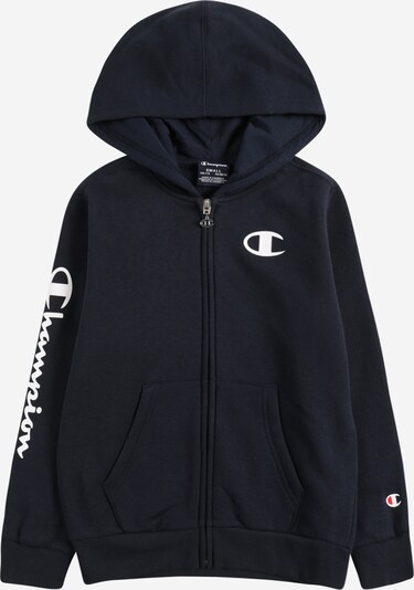 Champion Authentic Athletic Apparel Veste de survêtement en bleu marine / blanc, Vue avec produit