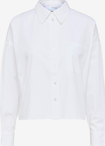 SELECTED FEMME Blouse 'Reka' in White: front