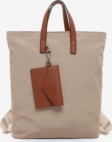 Emily & Noah Backpack 'Marseille' in Beige: front