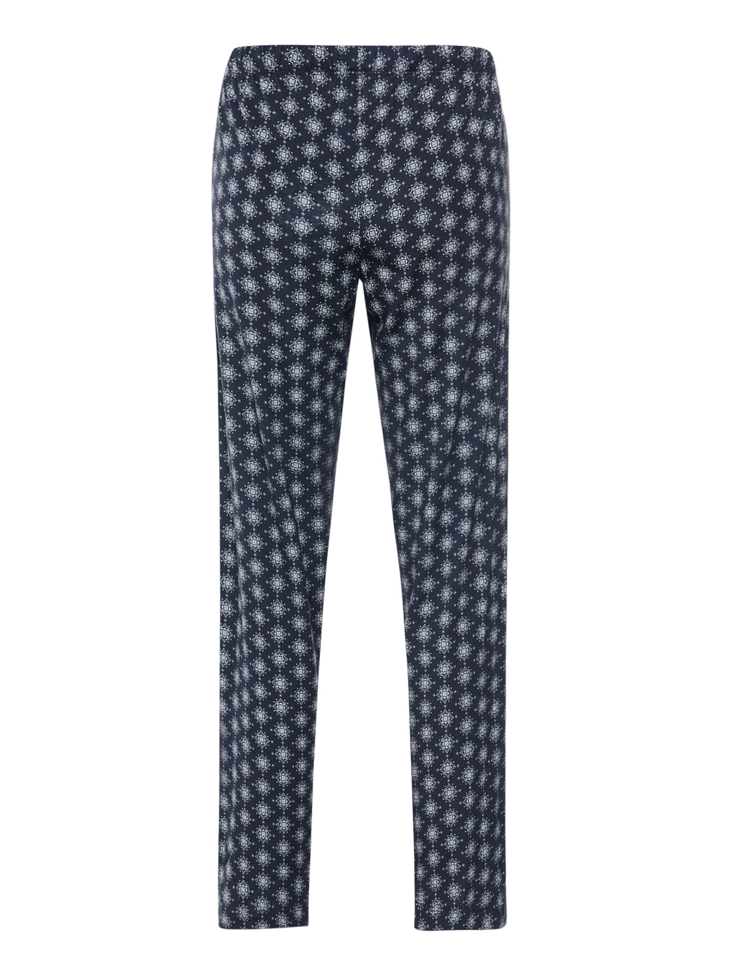 Hanro Pyjamabroek ' Night & Day ' in Blauw