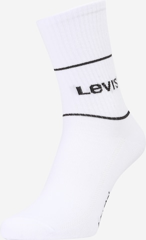 Chaussettes LEVI'S ® en blanc : devant