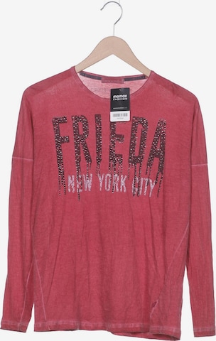 Frieda & Freddies NY Langarmshirt S in Rot: predná strana