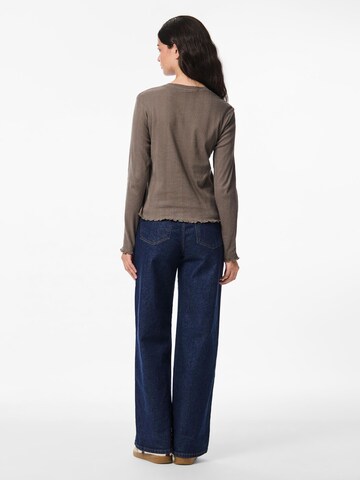 PIECES Shirt in Brown