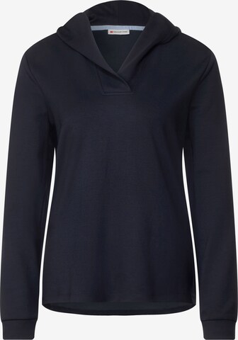 STREET ONE Sweatshirt in Blue: front