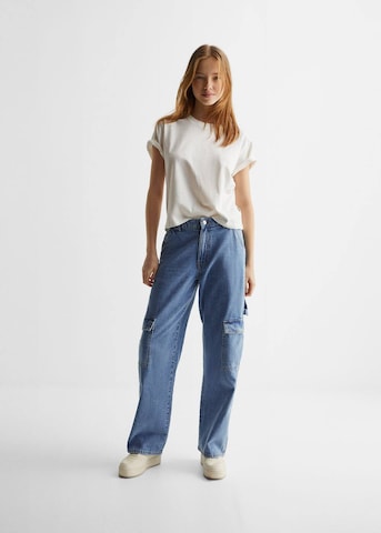 MANGO TEEN Regular Jeans 'carpente' i blå