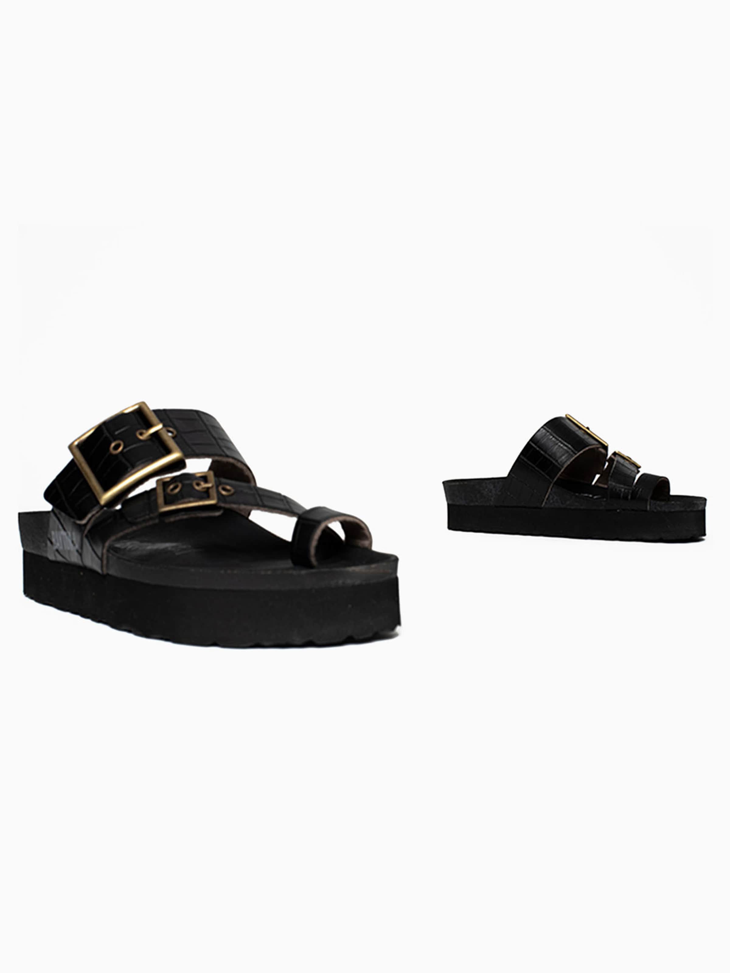 Bayton Pantofle 'Castel' – černá