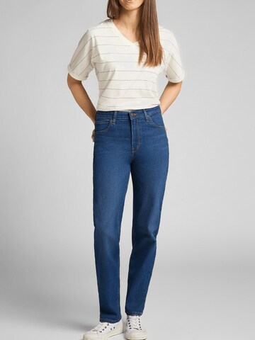 Lee Regular Jeans 'Lee - Carol - Mid Stone Sitka' in Blauw