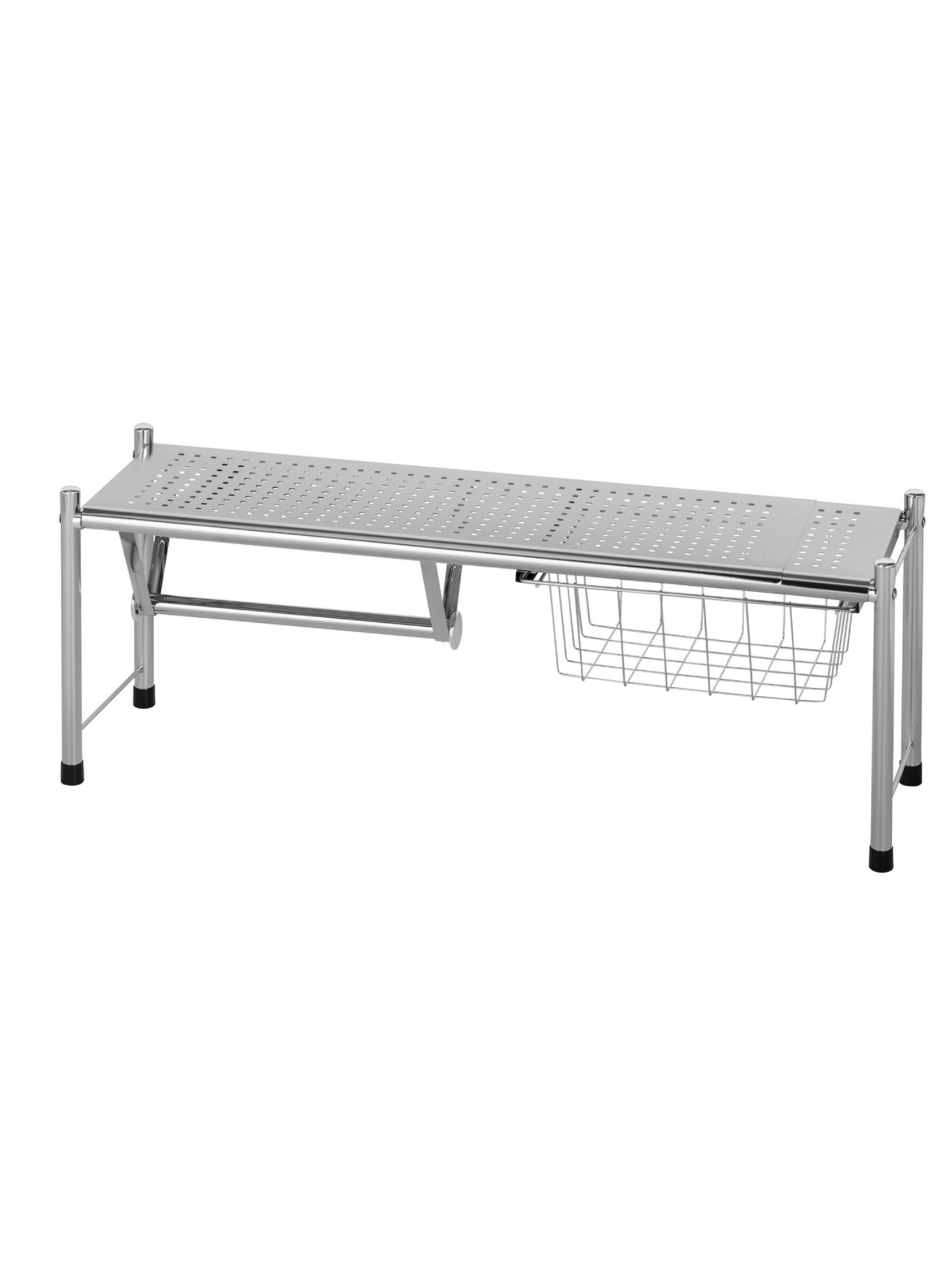 Wenko Spülbeckenregal 'Expando' in Silber