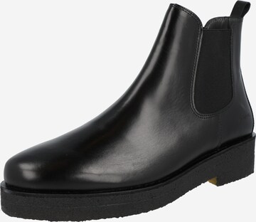 Chelsea Boots ANGULUS en noir : devant