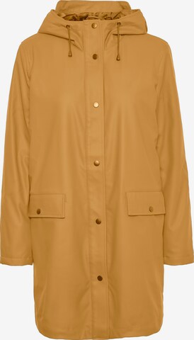 VERO MODA Between-Seasons Coat 'Asta' in Yellow: front