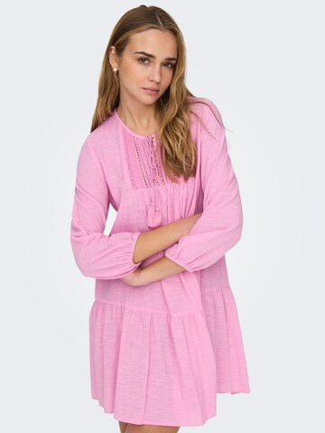 ONLY Kleid 'VINNIE' in Pink