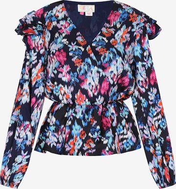 IZIABluza - plava boja: prednji dio