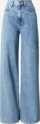 RÆRE by Lorena Rae Wide leg Jeans 'Cora' in Blue: front