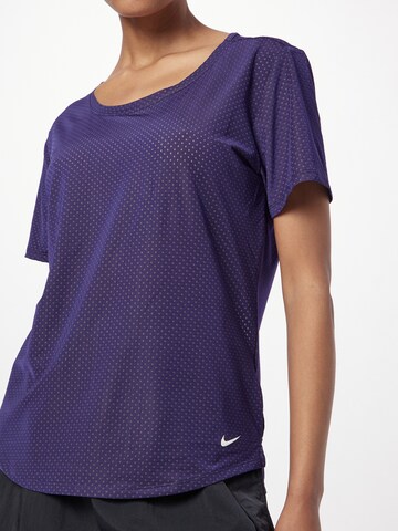 NIKE - Camisa funcionais 'One' em roxo