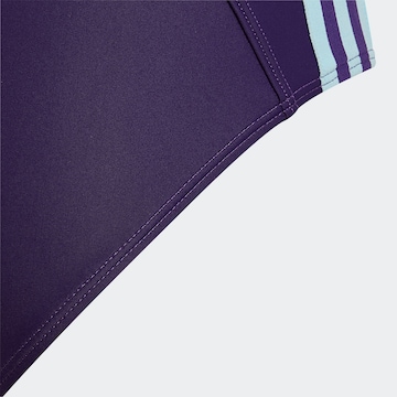 ADIDAS PERFORMANCE Athletic Swimwear 'Athly V 3-Stripes' in Purple