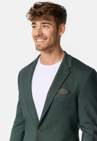 JEFF Regular fit Business-colbert 'Luke' in Groen