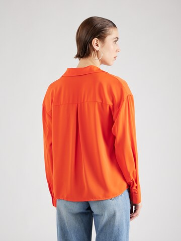 PIECES Bluse 'FRANAN' in Orange