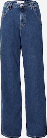 Tommy Jeans بساق عريضة جينز بلون أزرق: الأمام
