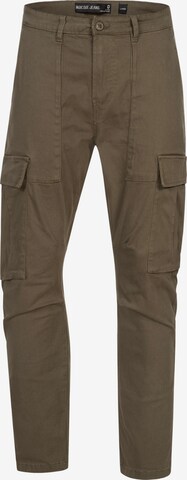 INDICODE JEANS Regular Cargo Jeans ' Walsh ' in Green: front