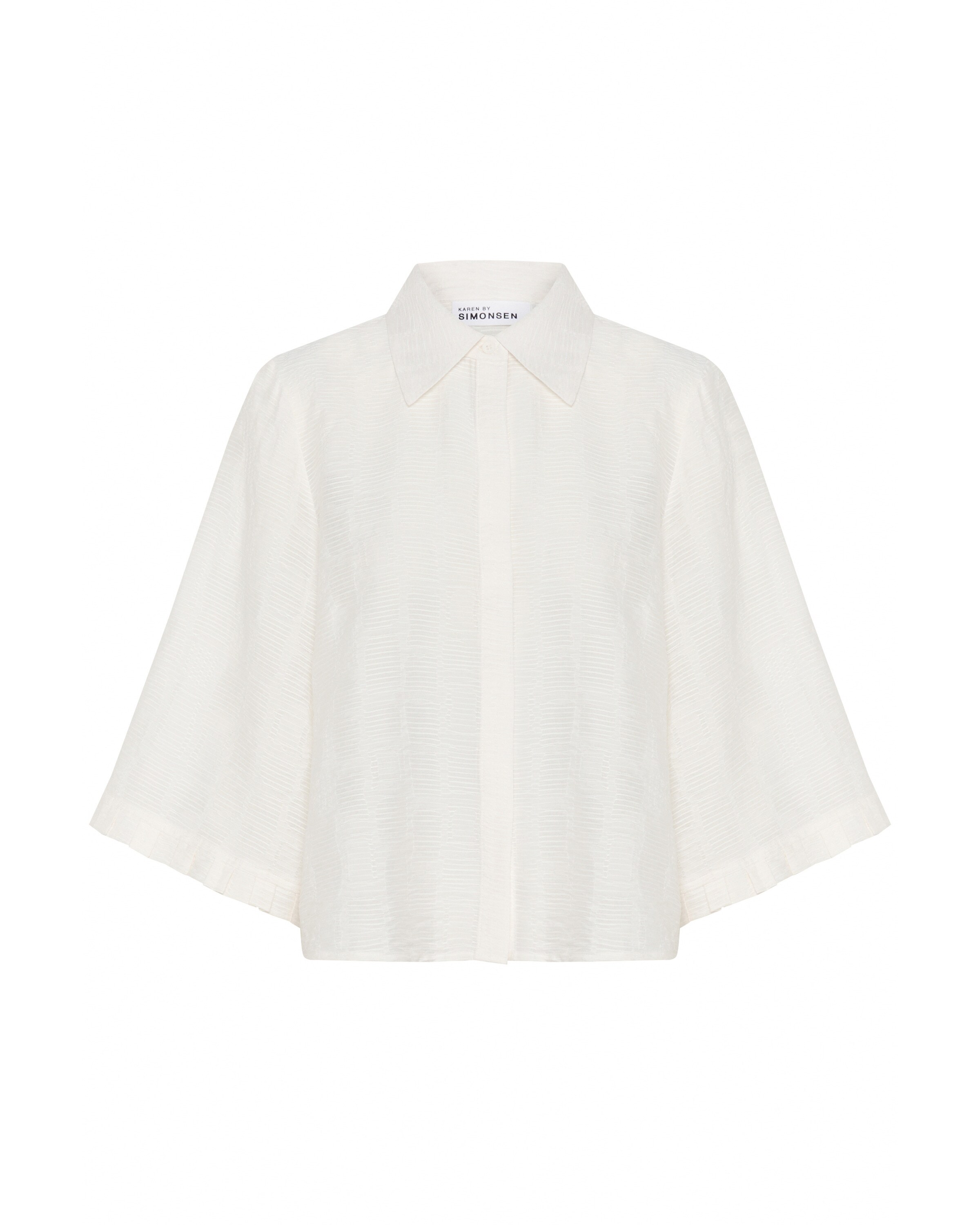 KAREN BY SIMONSEN Blouse 'Thorhild' in White: front