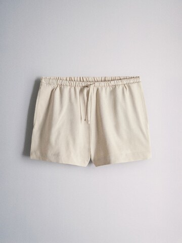 The Set Regular Shorts in Beige