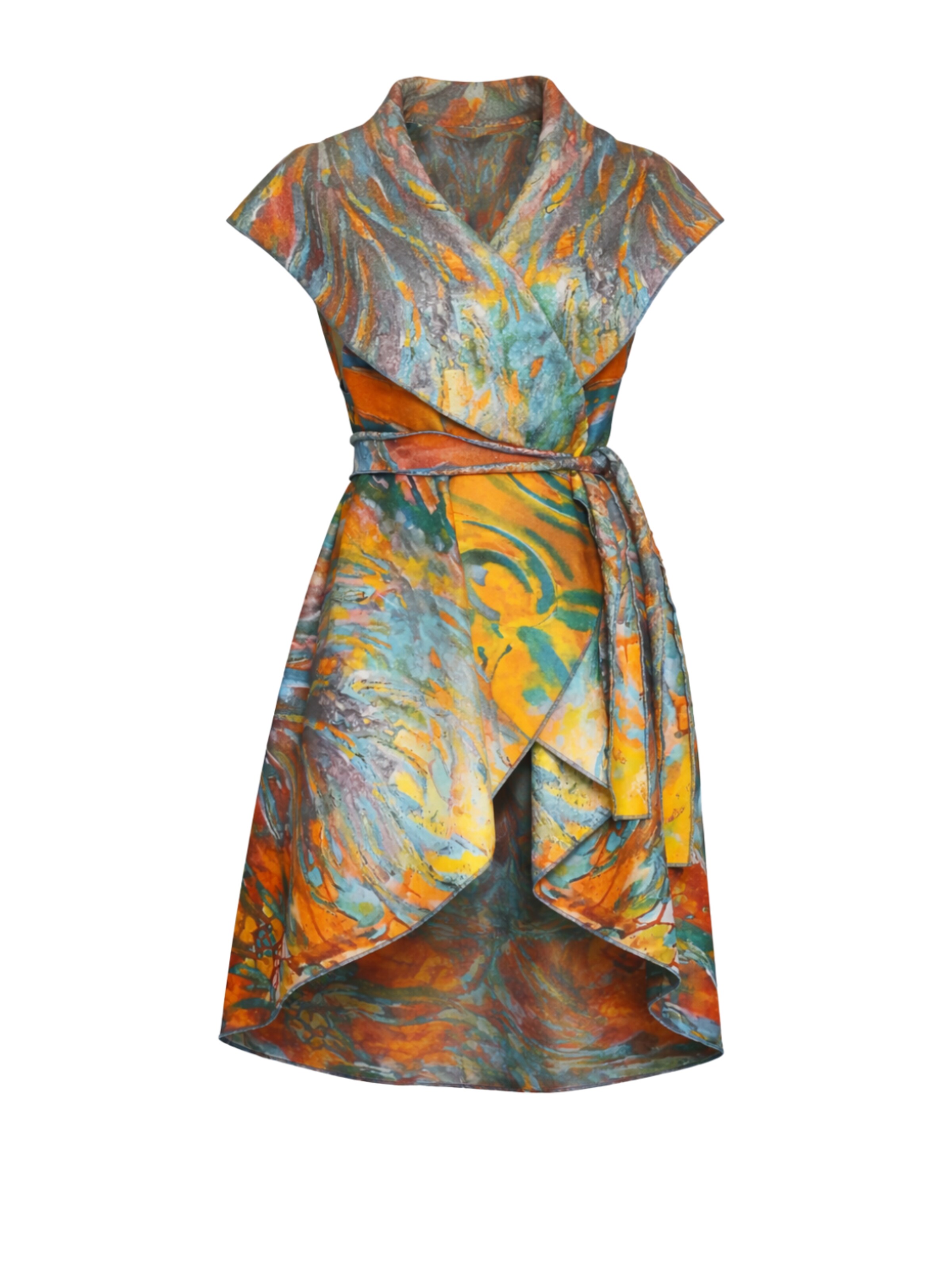 Csillag Zsuzsi - Chaleco 'Dina' en Mezcla de colores: frente