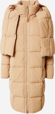 TOM TAILOR Winter coat in Brown: front